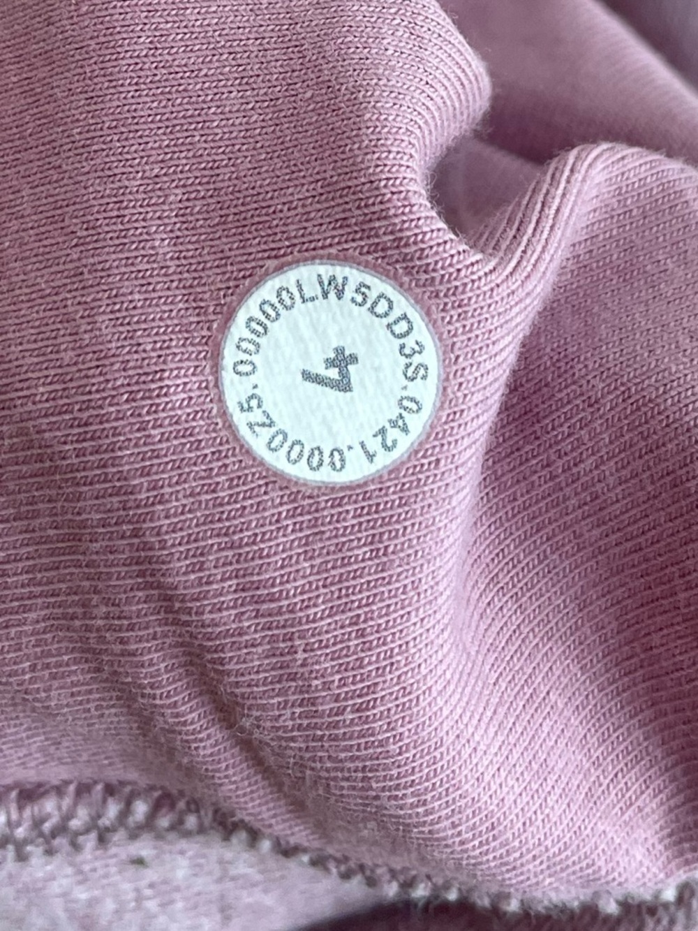 Lululemon Scuba Jogger Heathered Lilac Purple. Size 4 - Picture 6 of 11